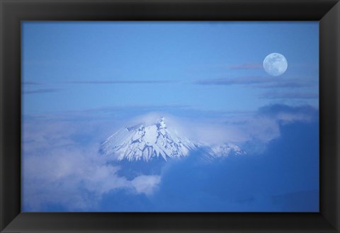 Framed Sangay Volcano, Ecuador Print