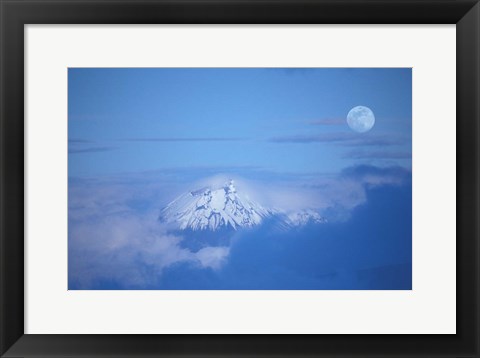 Framed Sangay Volcano, Ecuador Print