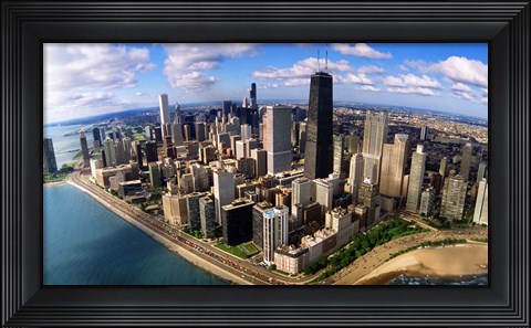 Framed Chicago, IL Print