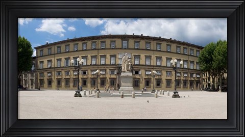 Framed Ducal Palace, Piazza Napoleone, Lucca, Tuscany, Italy Print