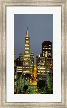 Framed San Francisco, CA Print