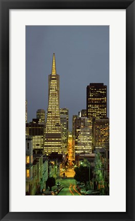 Framed San Francisco, CA Print