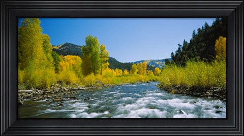 Framed San Miguel River, Colorado Print