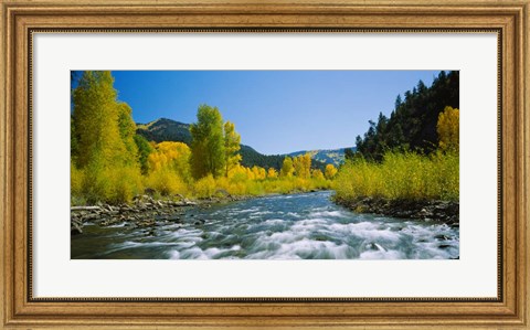 Framed San Miguel River, Colorado Print