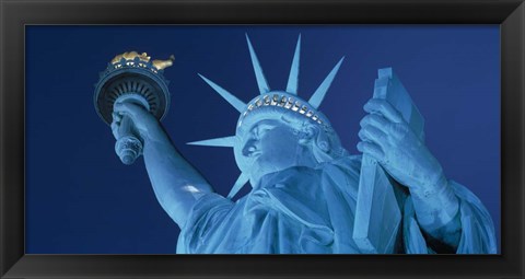 Framed Statue of Liberty, New York Print