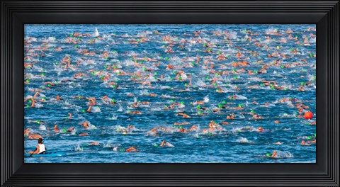 Framed Ford Ironman World Championship, Kailua Kona, Hawaii Print