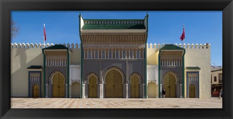 Framed Dar-el-Makhzen, Fes, Morocco Print