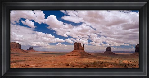 Framed Monument Valley Tribal Park, AZ Print