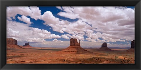 Framed Monument Valley Tribal Park, AZ Print