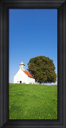 Framed Heilig-Kreuz-Kapelle Chapel, Germany Print