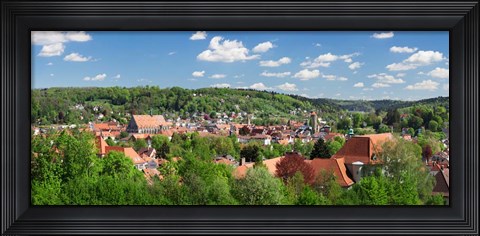Framed Schwabisch Gmund, Baden-Wurttemberg, Germany Print