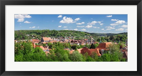 Framed Schwabisch Gmund, Baden-Wurttemberg, Germany Print