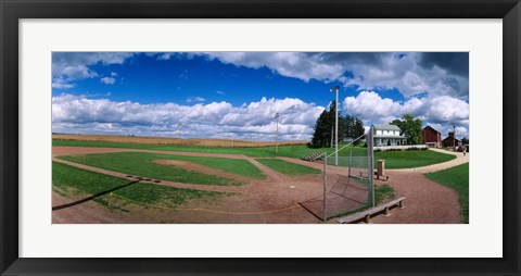 Framed Field of Dreams, Dyersville, Iowa Print