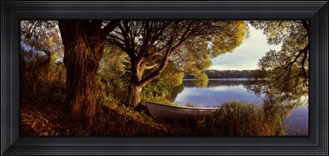 Framed Vuoksi River, Imatra, Finland Print