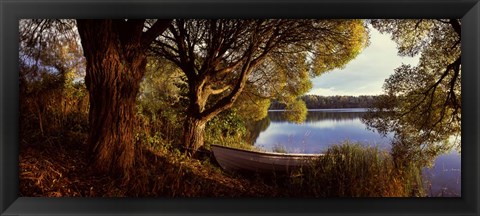 Framed Vuoksi River, Imatra, Finland Print