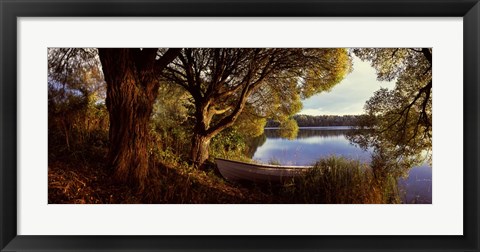 Framed Vuoksi River, Imatra, Finland Print