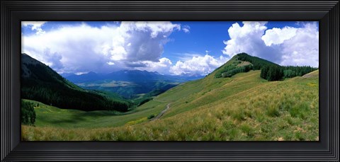Framed San Juan Mountains, CO Print