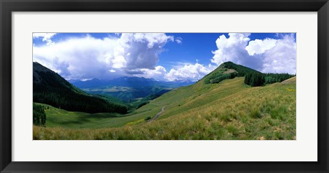 Framed San Juan Mountains, CO Print