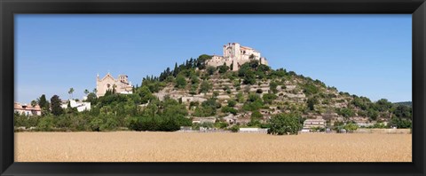 Framed Parish church of Transfiguracio del Senyor, Arta, Majorca, Balearic Islands, Spain Print