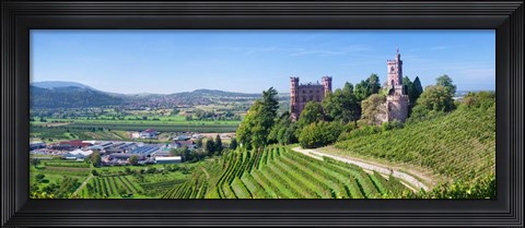 Framed Ortenberg Castle, Offenburg, Black Forest, Baden-Wurttemberg, Germany Print