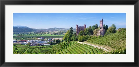 Framed Ortenberg Castle, Offenburg, Black Forest, Baden-Wurttemberg, Germany Print