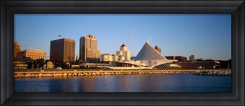 Framed Milwaukee Art Museum, Milwaukee, WI Print