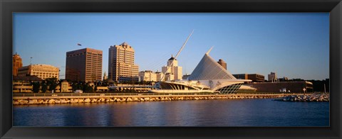 Framed Milwaukee Art Museum, Milwaukee, WI Print