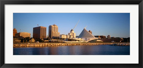 Framed Milwaukee Art Museum, Milwaukee, WI Print