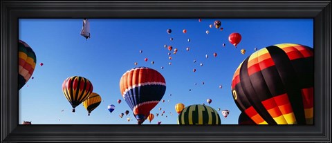 Framed International Balloon Festival, Albuquerque, New Mexico Print