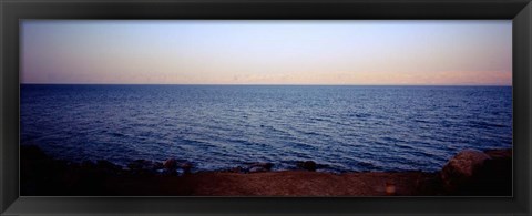 Framed Dead Sea, Jordan Print