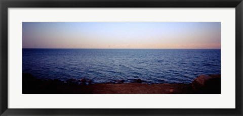 Framed Dead Sea, Jordan Print