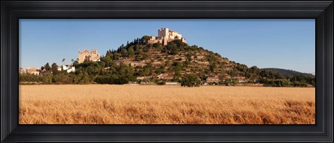 Framed Parish Church of Transfiguracio del Senyor and Santuari de Sant Salvador, Spain Print