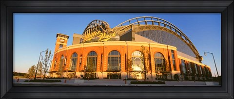 Framed Miller Park, Milwaukee, WI Print