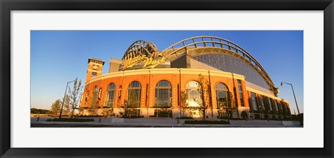 Framed Miller Park, Milwaukee, WI Print