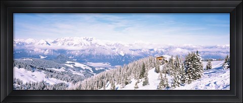 Framed Reith Im Alpbachtal, Austria Print
