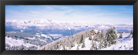 Framed Reith Im Alpbachtal, Austria Print