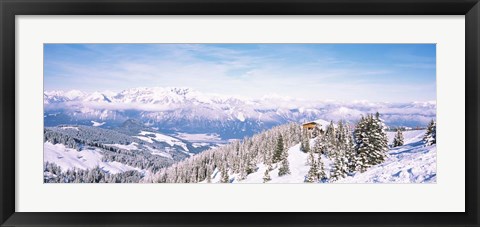 Framed Reith Im Alpbachtal, Austria Print