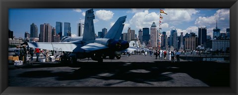 Framed Intrepid Sea Air Space Museum, USS Intrepid, NYC Print