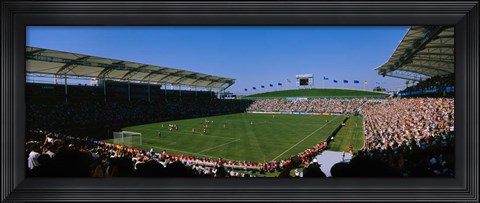 Framed USA vs. Canada, FIFA Women&#39;s World Cup, City of Los Angeles, California Print