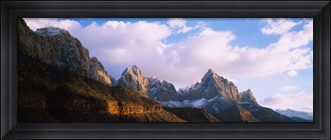 Framed Watchman, Zion National Park, Utah Print