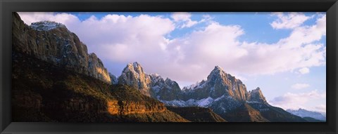 Framed Watchman, Zion National Park, Utah Print