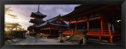 Framed Kiyomizu-Dera Temple, Kyoto, Japan Print