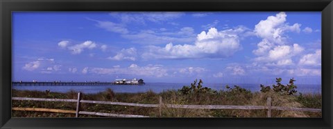 Framed Anna Maria Island City Pier, Tampa Bay, Florida Print