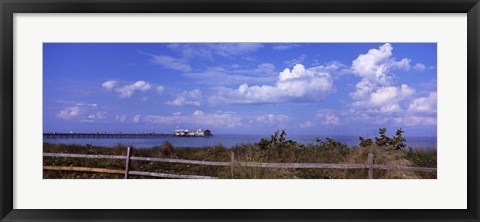 Framed Anna Maria Island City Pier, Tampa Bay, Florida Print