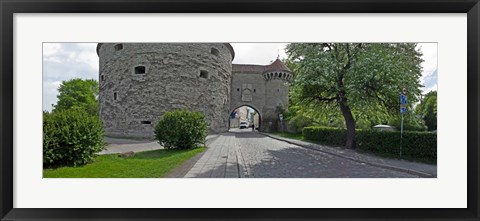 Framed Fat Margaret Tower, Tallinn, Estonia Print