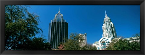 Framed Skyscrapers, Mobile, Alabama Print