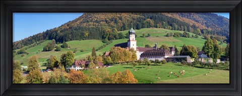 Framed St. Trudpert&#39;s Abbey, Black Forest, Baden-Wurttemberg, Germany Print