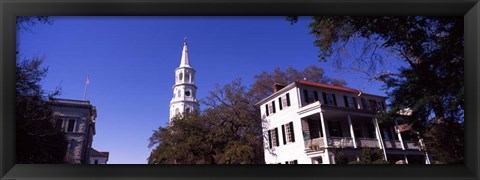 Framed St. Michael&#39;s Episcopal Church, Charleston, South Carolina Print