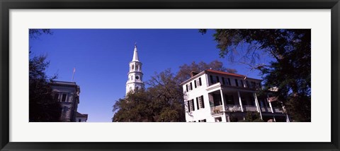 Framed St. Michael&#39;s Episcopal Church, Charleston, South Carolina Print