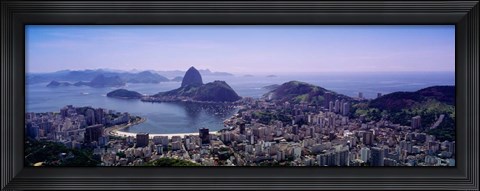Framed View of Rio De Janeiro, Brazil Print